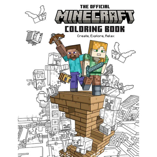 The Official Minecraft Coloring Book