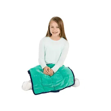 Portable Weighted 5lb Dual Textured Sensory Lap Pad For Kids